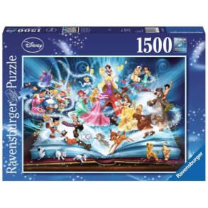 Ravensburger puslespil - 1500 brikker med Disneys magical storybook