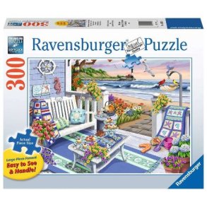 Ravensburger puslespil - 300 brikker med Seaside Sunshine