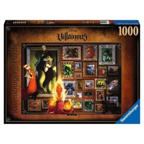 Ravensburger puslespil - 1000 brikker med Disney Villainous - Scar