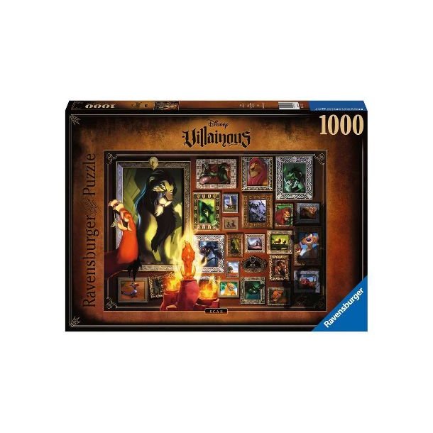 Ravensburger Puzzle Disney Villainous - Scar 1000p