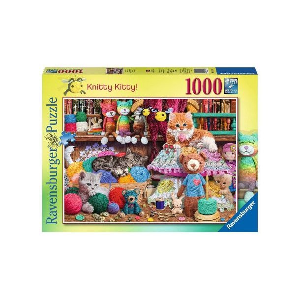 Ravensburger Puzzle Knitty Kitty 1000p