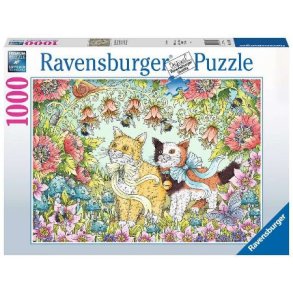 Ravensburger puslespil - 1000 brikker med Pretty Kitties