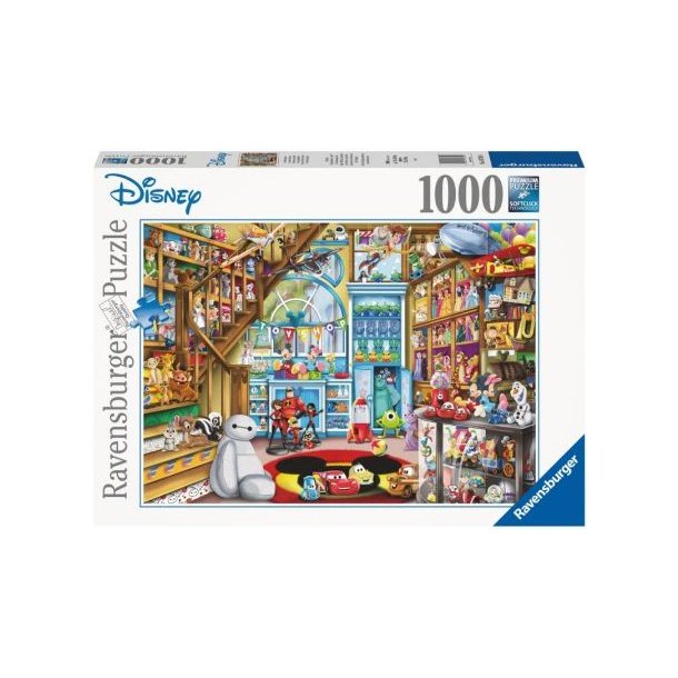 Ravensburger puslespil - 1000 brikker med Disney tema