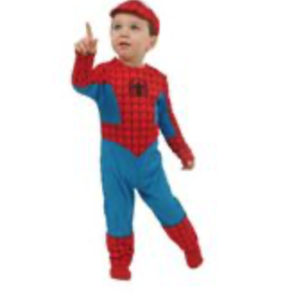 Spiderman dragt 82 cm 12/18 months