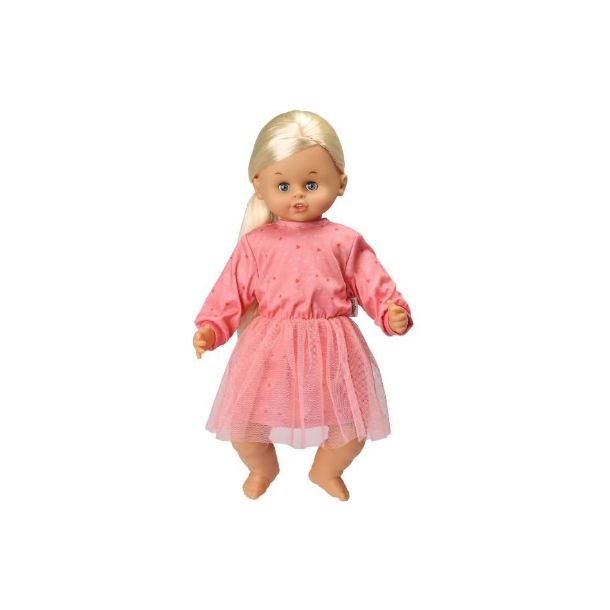 Talende dukke blond h�r