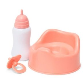 Dukke potte, sutteflaske & sut