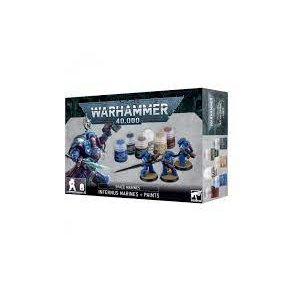 Warhammer 40k Space Marines+paints