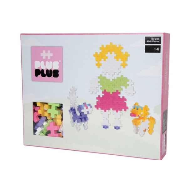 Plus plus - midi Pastel 150 pcs