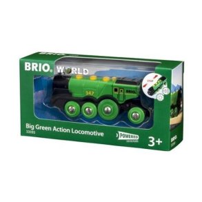 Brio - Batteridrevet lokomotiv grnt