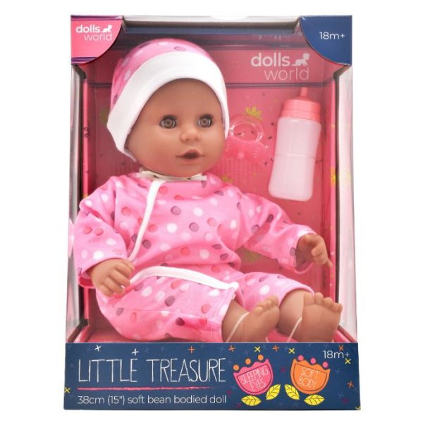 Little Treasure m�rk pige 38cm
