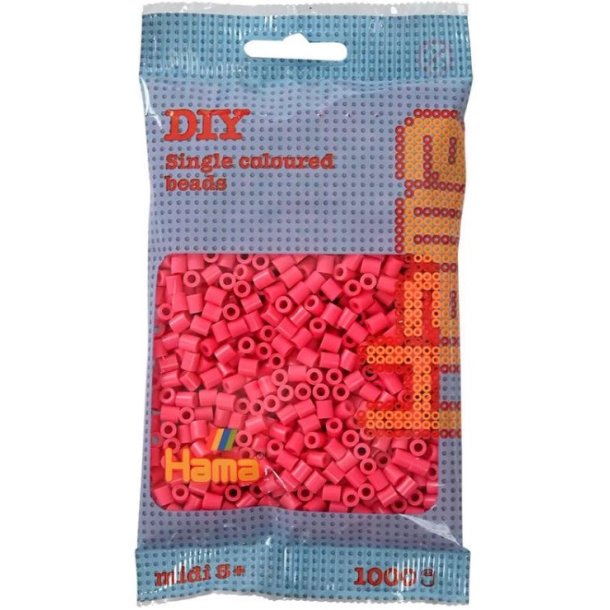 Hama Midi pink 1000stk