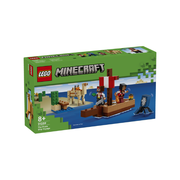LEGO minecraft Piratskibsrejsen 