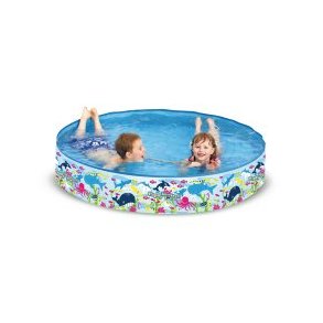 Badebassin med fast kant