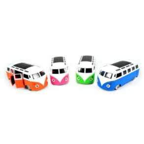 VW bus m.lys og lyd,pull back 4ass. Faver