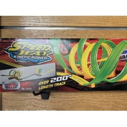 Speedway - 2-i-1 banebygger med 2 plastik  pull-back biler