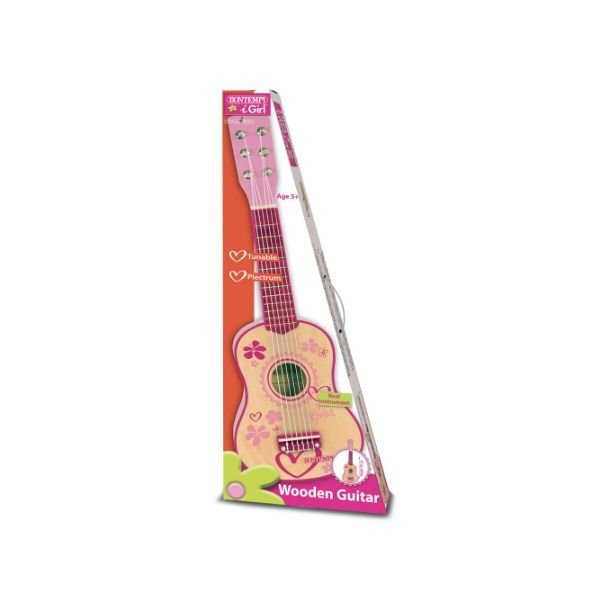 Trguitar M/6 stringe,L:55 cm 3r vendbar m/plekter