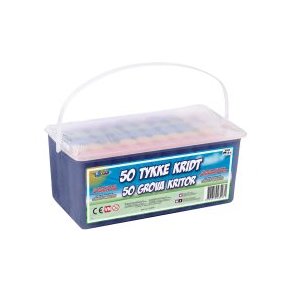 4-KIDS 50 TYKKRIDT FARVET