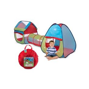 3-i-1 telt, hus og tunnel