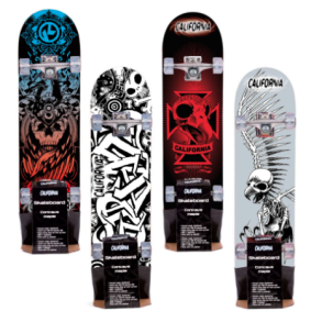 Skateboard california 1/2 mapie