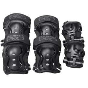 Beskytterst Sort - 7 til 10 r - kn, albue, hnder