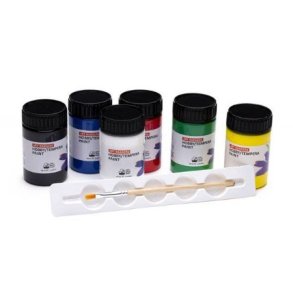 Hobby Akrylmaling 6x60ml m. pensel og palette