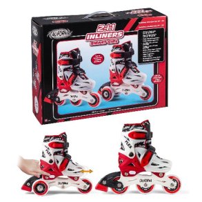 2-i-1 Inliners Rulleskøjter Smart Girl str. 27-30