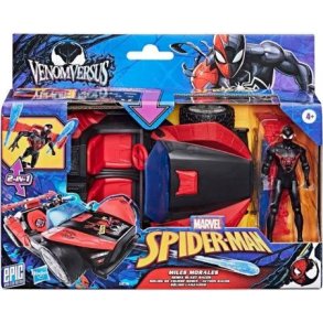 Spider-Man Morales Speed Racer & Figur 10 cm