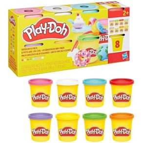 Play-Doh 8 pak Regnbue