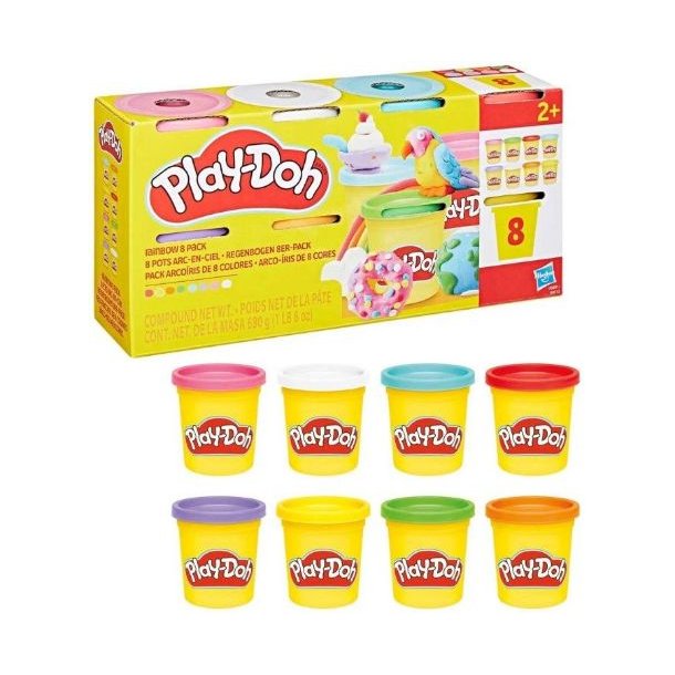 Play-Doh 8 pak Regnbue