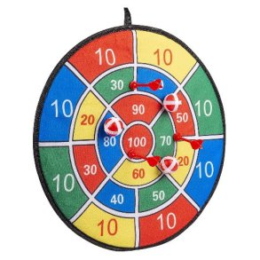Velcro Dart Spil m. Bolde og Pile