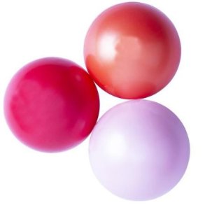 Tre plastbolde i net 