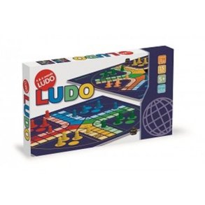 Ludo - med plade til 4 og 6 spillere