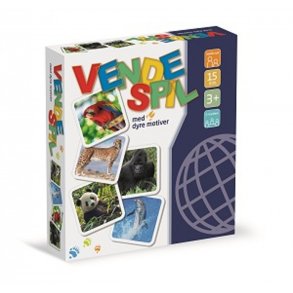 Vendespil m/vilde dyr