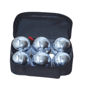 Petanque spil Metal bolde 6 stk