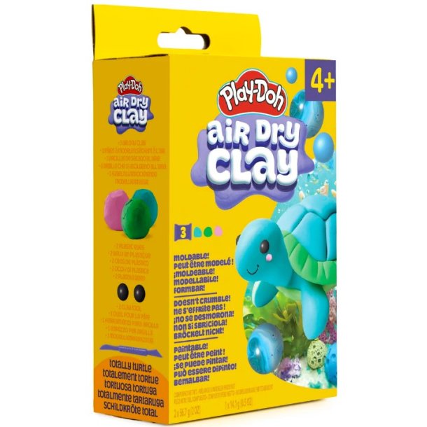 Play-Doh Luftt�rrende Ler Buddy Peg Boks - Skildpadde