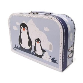 Kuffert med pingviner