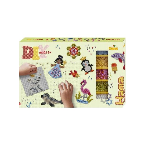 Hama gave�ske ca. 6.000 perler + 3 plader