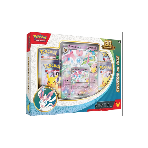 Pokemon Sylveon/Greninja ex box ass. 30th celebration