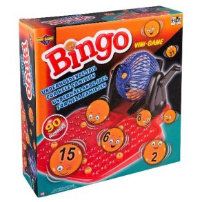 Bingospil med tromle