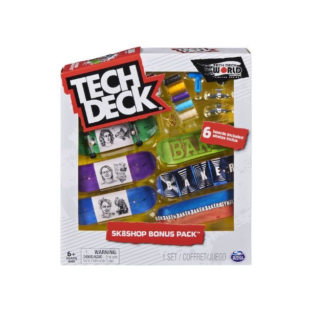 Tech Deck Sk8shop Bonus Pack "Baker Skateboards"