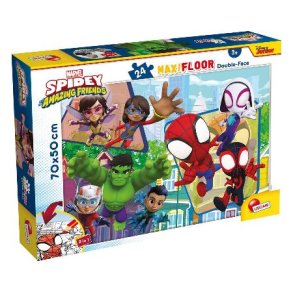 K�MPE gulvpuslespil med Spidey and Friends