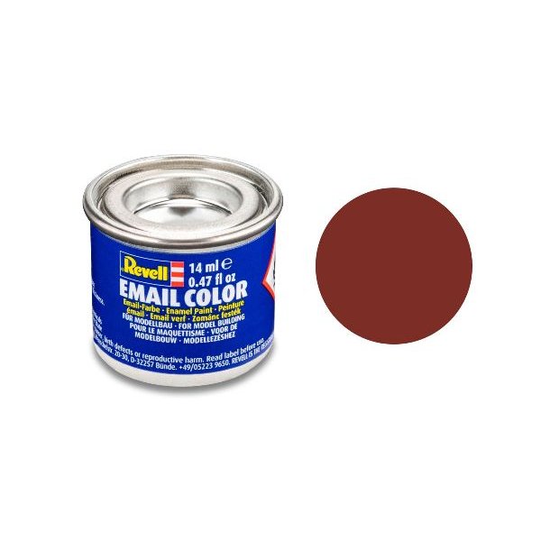 Revell Enamel 14ml Reddish Brown Matt 37