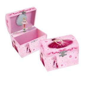 Smykkeskrin med ballerina og musik