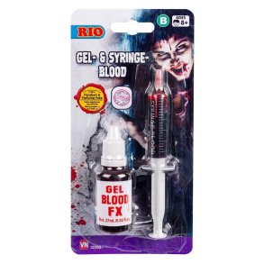 Falsk blods�t m. spr�jte