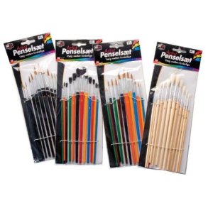 Artpro 12 stk. Penselst 4 ass.