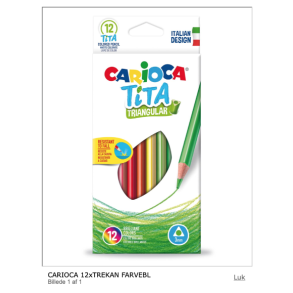 CARIOCA Farveblyanater 12 stk.