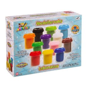 12 btter modellervoks med figurlg