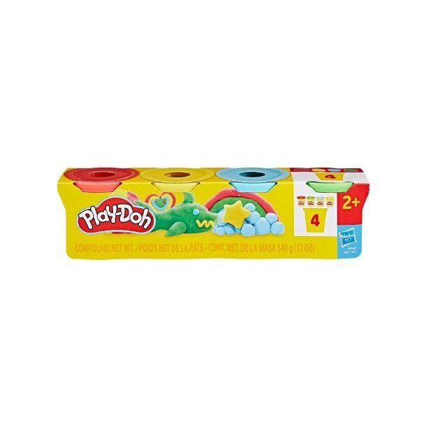Play-Doh Klassisk 4-pak