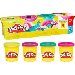 Play-Doh Vibrant 4-pak