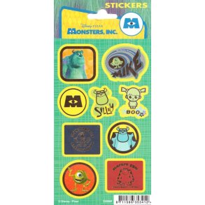 Monsters, INC. klistermrker